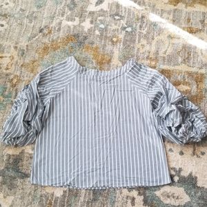 Fashion Web Striped Top